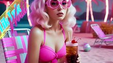Alicia en el mundo retro futurista