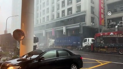 Krathon Tayfunu Tayvan'da can kayıplarına yol açtı