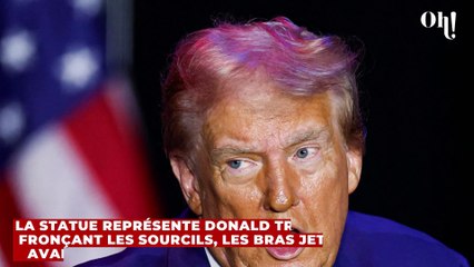 Une statue de 13 mètres de Donald Trump nu érigée à Las Vegas