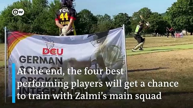 Cricket helps Afghan refugees feel at home in Hamburg