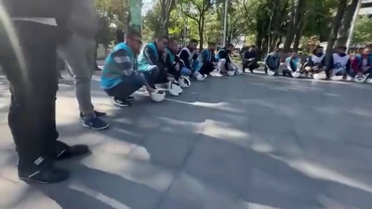 Fernas Madencilik işçileri Ankara'da: 'Vur vur inlesin, Ankara dinlesin'