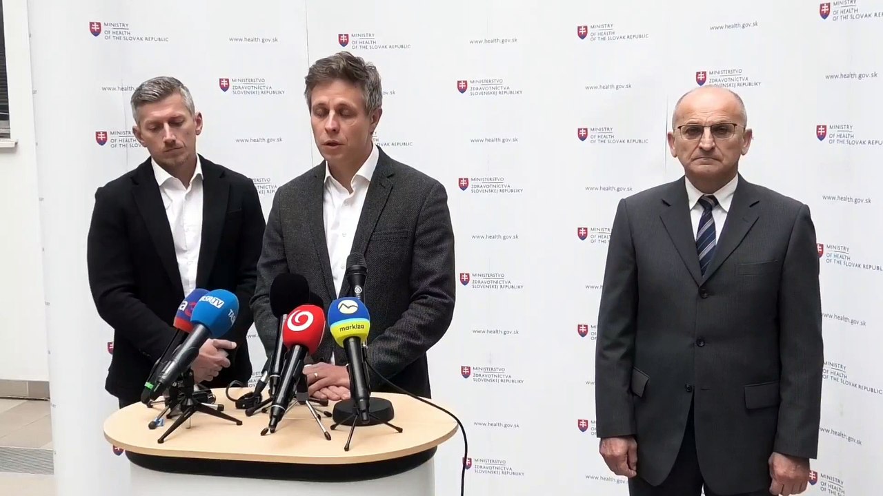 ZÁZNAM: TK Ministerstva zdravotníctva SR