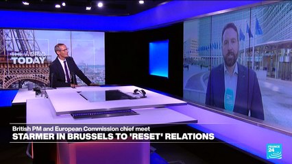 Britain's Starmer in Brussels to flesh out EU 'reset' pledge