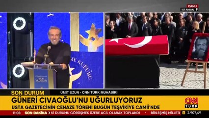 Usta Gazeteci için Demirören Medya'da tören düzenlendi: Güneri Cıvaoğlu'na veda...