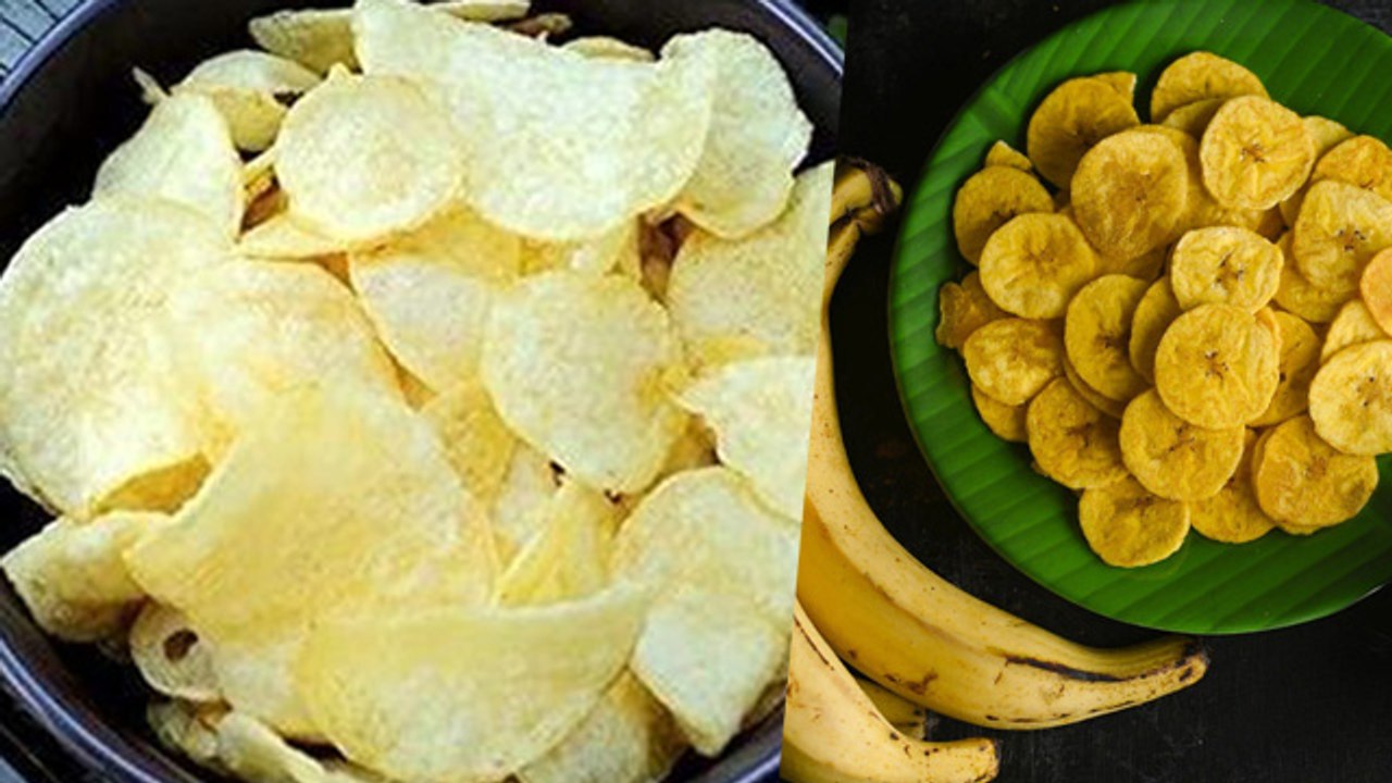 Navratri Fasting Food 2024 Potato Chips Vs Banana Chips, Which Is