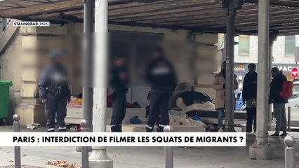 Paris : la maire interdit-elle de filmer les squats de migrants ?