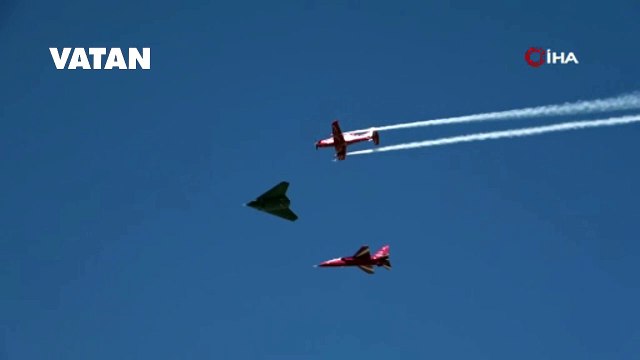 Hürkuş, Hürjet ve ANKA-III’den kol uçuşu