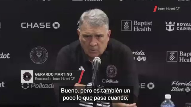 Martino: Empezamos a justificar por qué el Inter Miami podría ir al Mundial de Clubes
