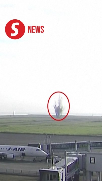 World War Two bomb explodes near runway, shutting down Japan's Miyazaki airport