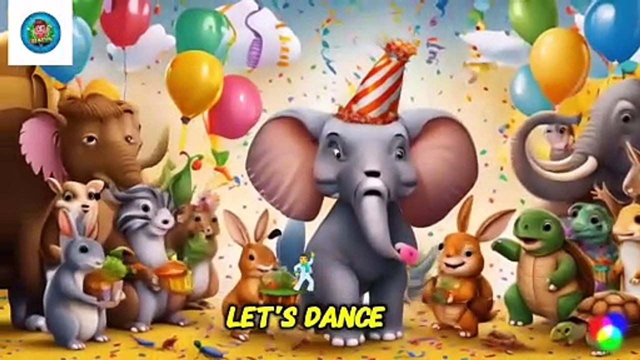 _Happy Birthday Party Song for Kids  _ Sing & Dance with Birthday Rhymes!_