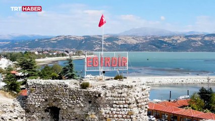 Eğirdir Gölü'nü kurtarma operasyonu başladı