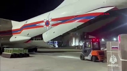 Rusya\'dan Lübnan\'a 33 tonluk insani yardım