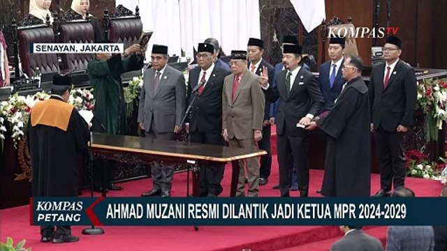 Ahmad Muzani Akan Jabat Ketua MPR Selama 5 Tahun ke Depan, Didampingi 8 Wakil Ketua