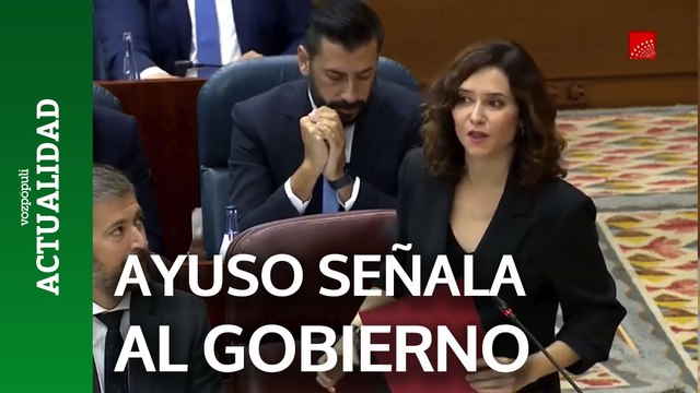 Ayuso señala al Gobierno por su nefasta política de vivienda y pide que dejen de perseguir a los propietarios