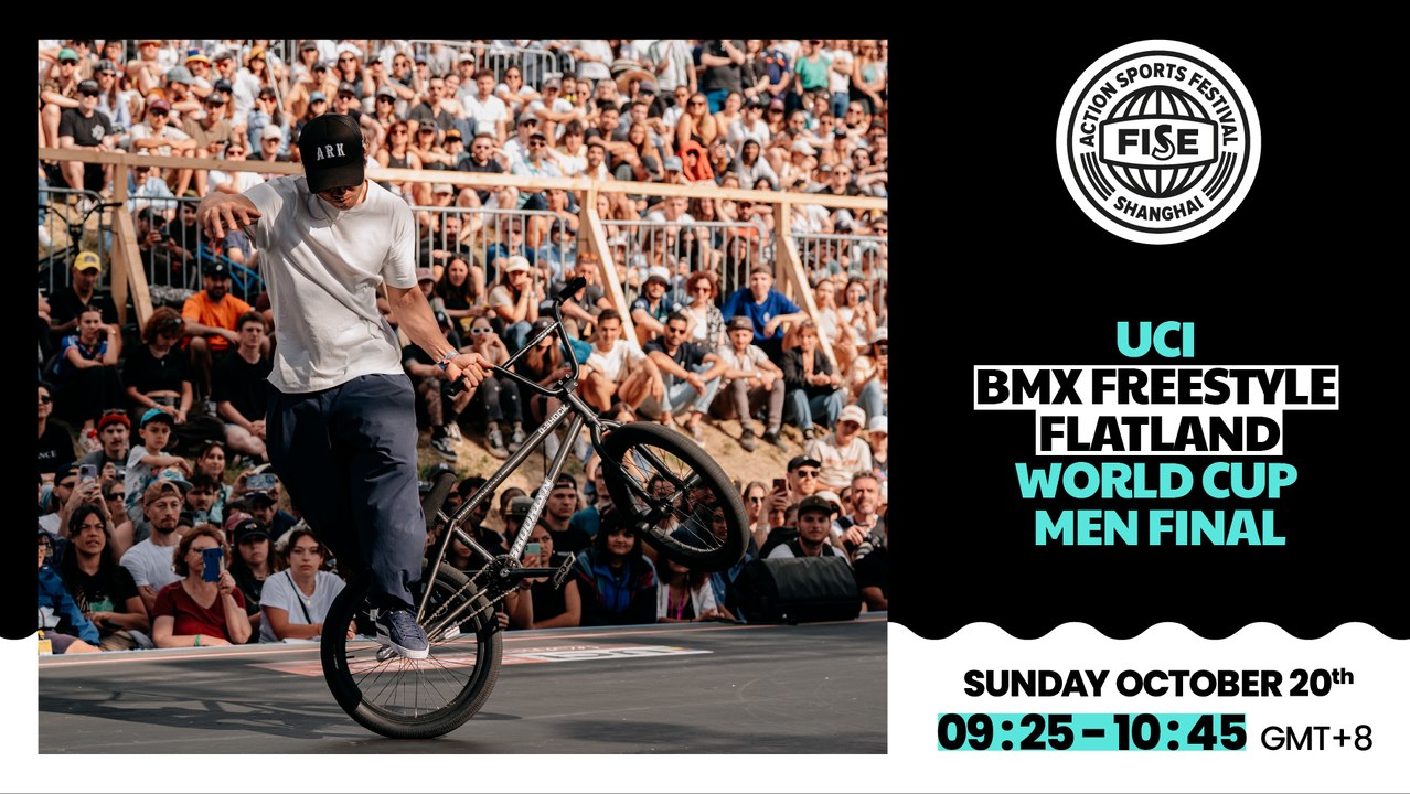 FISE SHANGHAI 2024 | UCI BMX Freestyle Flatland World Cup Men Final