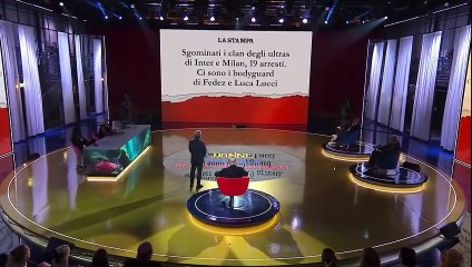 Feltri show da Chiambretti: “Gli stadi sono pieni di buzzurri, le partite me le guardo da casa”