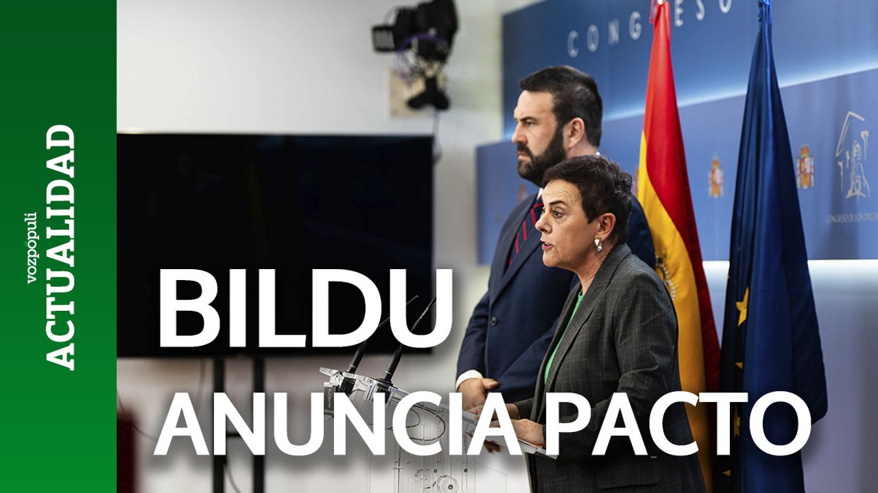 Bildu anuncia un pacto con el Gobierno para reformar la Ley de Seguridad Ciudadana