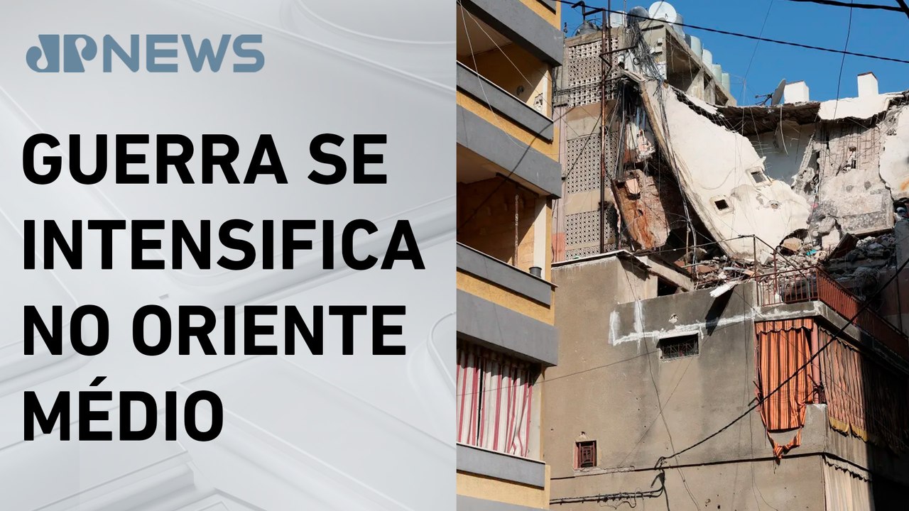 Bombardeios de Israel no centro de Beirute deixam pelo menos seis mortos