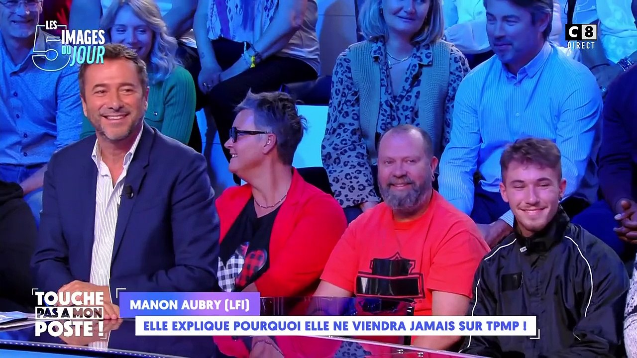 Cyril Hanouna réagit aux propos de la député Manon Aubry, qui refuse de se rendre sur "TPMP"