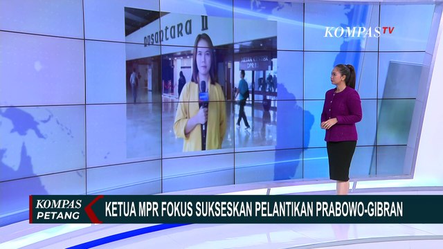 Pidato Perdana Sebagai Ketua MPR, Muzani Ajak Semua Sukseskan Pelantikan Prabowo-Gibran