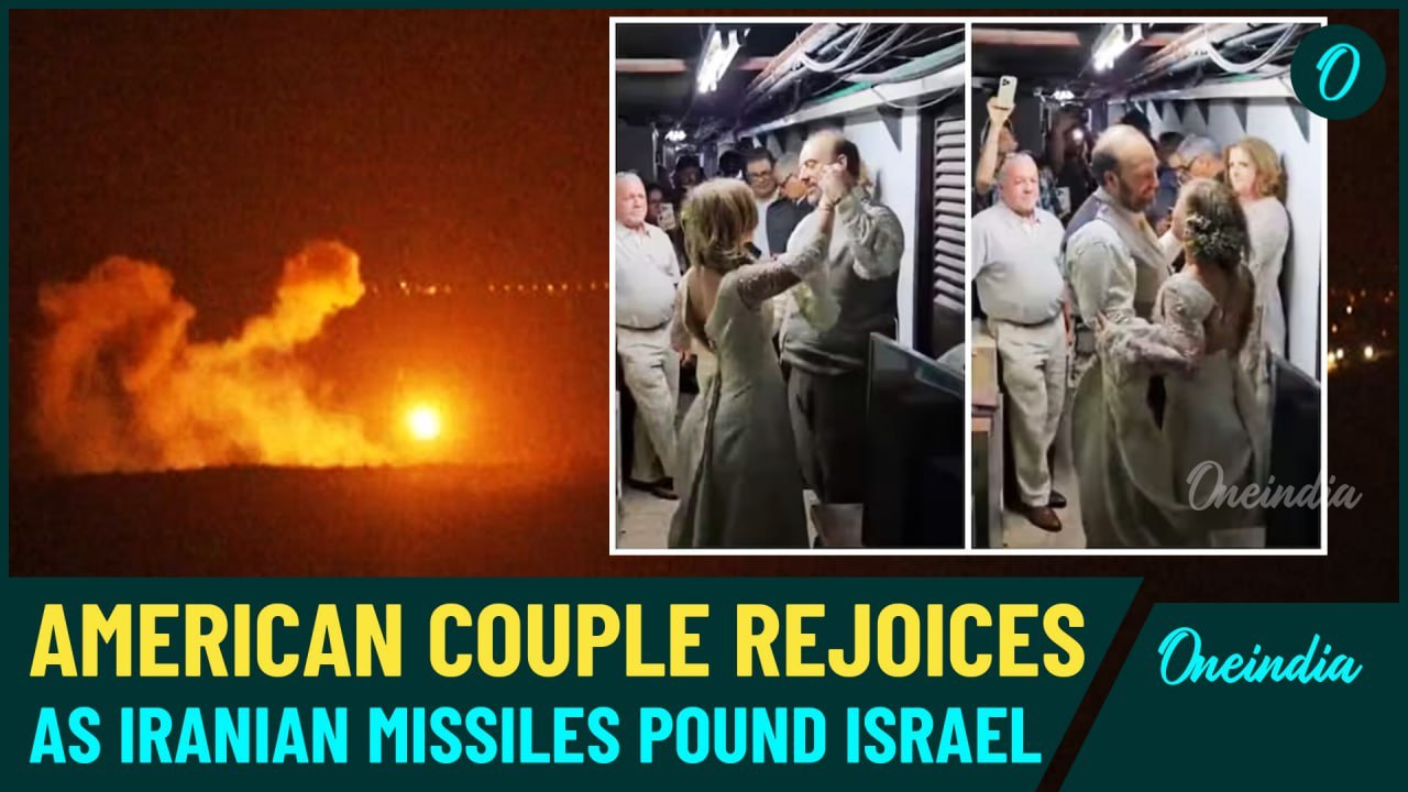VIDEO | Newlyweds Dance in Bunker as Missiles As Iranian Missiles Rain Down on Israel, Moment Viral