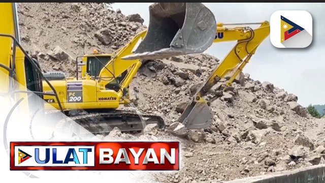 DPWH, nagsagawa ng clearing operations sa lugar na apektado ng landslide sa Talisay, Cebu