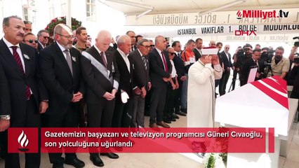 Başyazarımız Güneri Cıvaoğlu’na veda