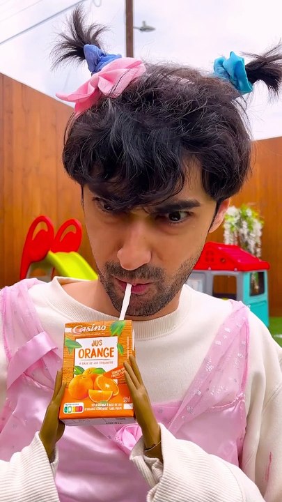 IT'S MAGIC An Empty Juice Box Is Never Empty 