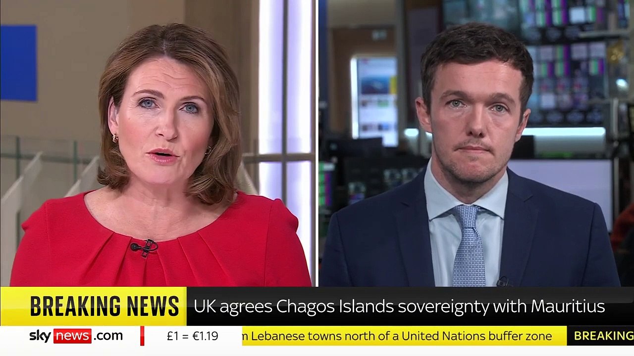 UK to hand over sovereignty of Chagos Islands to Mauritius after decades-long dispute