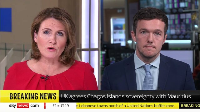 UK to hand over sovereignty of Chagos Islands to Mauritius after decades-long dispute