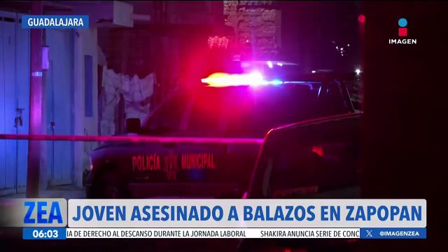 Asesinan a balazos a joven en Zapopan, Jalisco