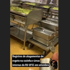 Sindicatos denunciam situação precária do RU da UFSC