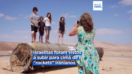 Ataque iraniano com mísseis contra Israel não fez mortos ou feridos