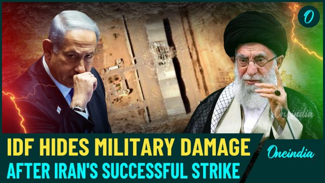 Israel Bans Entry on Military Sites Hit by Iran, Massive Crater Images Surface After Attack| Watch