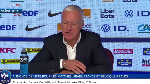 EdF : Didier Deschamps comptait sur Antoine Griezmann