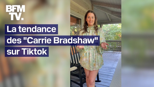 Raconter son date ou son couple à ses followers : la tendance Carrie Bradshaw sur TikTok