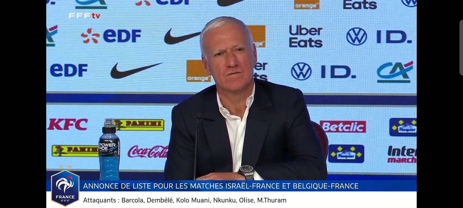 Deschamps s'exprime sur Akliouche