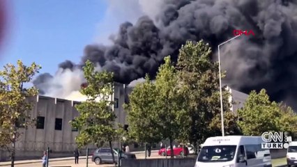 Tekirdağ’da fabrika yangını