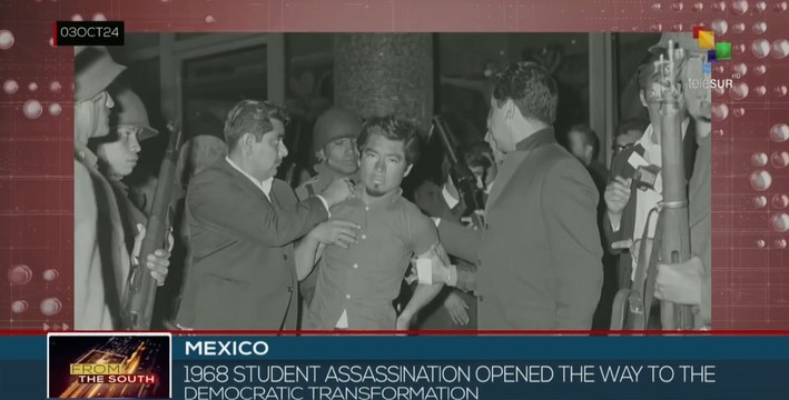 Mexico commemorates the student massacre of 1968