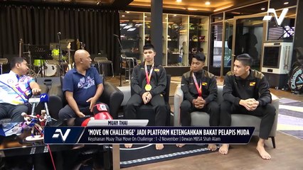Move On Challenge medan atlit muay thai serlah potensi