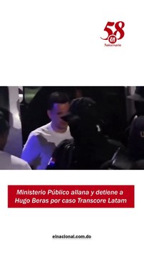 Detienen a Hugo Beras por caso Transcore Latam