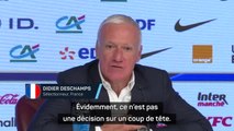 Bleus - Deschamps sur la retraite de Griezmann : 