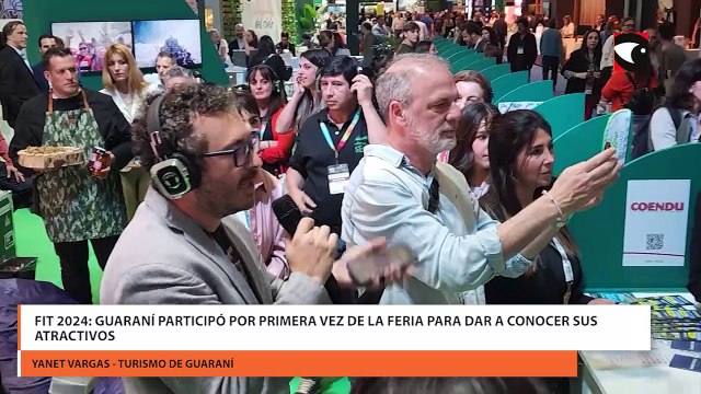 FIT 2024: Guaraní participó por primera vez de la Feria para dar a conocer sus atractivos