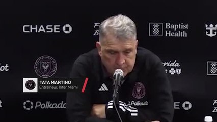 Inter Miami - Martino heureux pour Messi