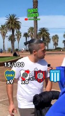 ¿Cuál es el equipo más grande de Argentina para 100 uruguayos?