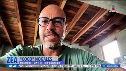 "Coco" Nogales habla de cómo el surf y las olas cambiaron su vida