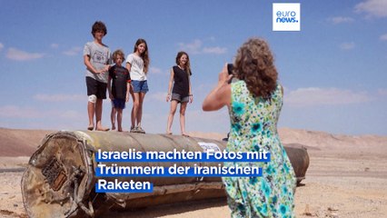 Israel: Die Schäden des iranischen Raketenangriffs