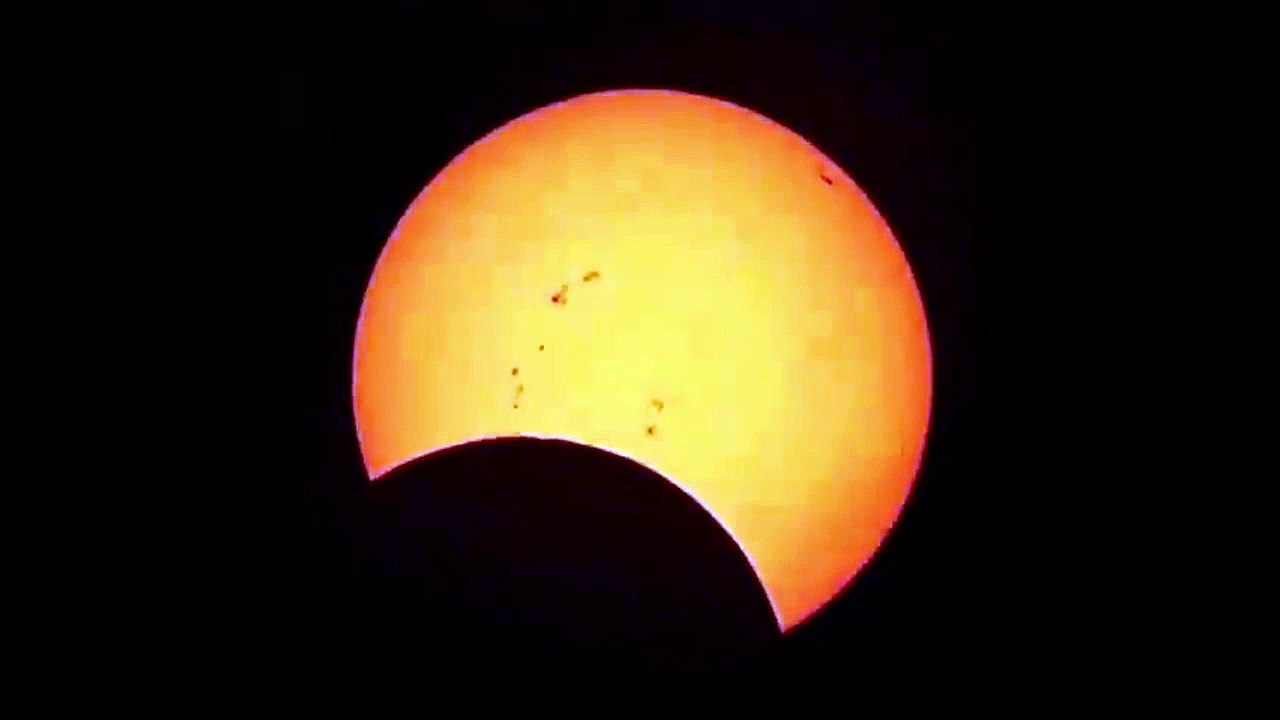 Así se vio el eclipse "anillo de fuego"
