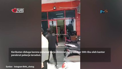 VIRAL VIDEO PELAMAR KERJA DIDUGA DIMINTAI UANG