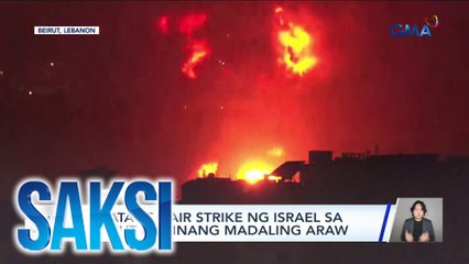 Saksi: (Part 2) Panibagong air strike sa Lebanon; Eleksyon 2025; National Teachers’ Day